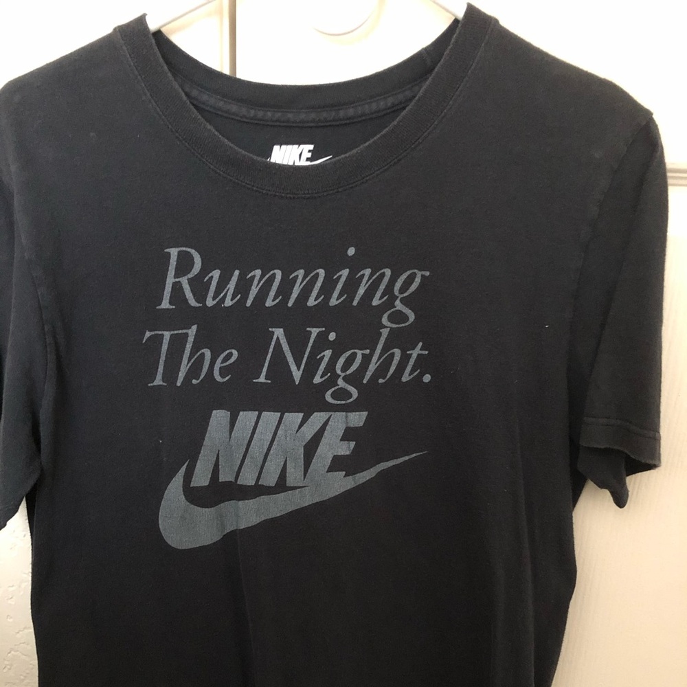 Nike running shirt 3m tshirt glow bright flash